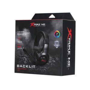 Audífonos gaming iluminado 7 colores HP-311 Xtrike Me