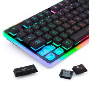 Redragon K509-RGB Teclado para juegos de PC de 104 teclas