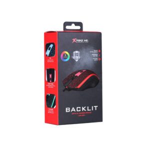 Mouse gaming iluminado 2400DPI GM-206 Xtrike Me