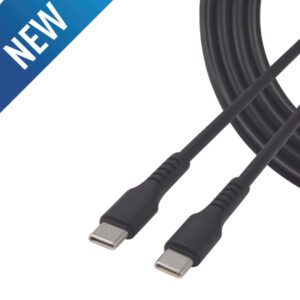 Cable tipo A a tipo C negro