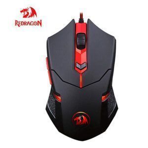 Mouse gaming 6 botones 4000DPI Centrophorus RGB Redragon