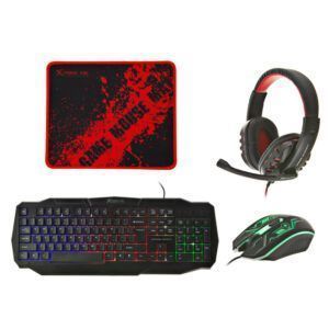 Combo Teclado + Mouse + Audífonos gaming CM-406