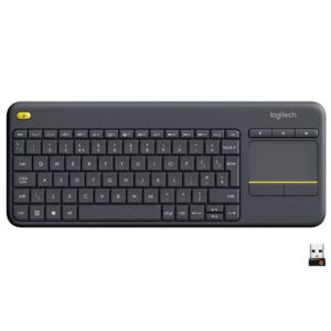 Teclado con mouse incorporado para PC y TV K400 Logitech
