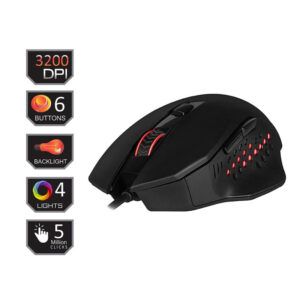 Mouse gaming 3200DPI 1000GHz Gainer M610 Redragon