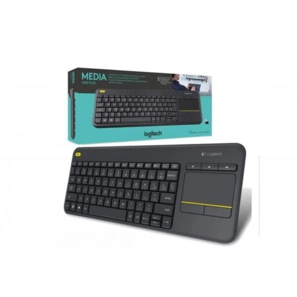 Teclado con mouse incorporado para PC y TV K400 Logitech
