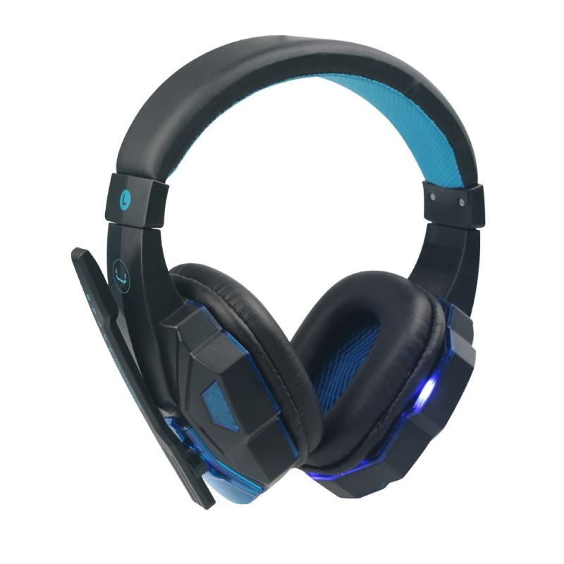 Audífonos gaming USB con micrófono / luz Brave HS7230BL Unno