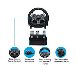 Volante para juegos de carrera Logitech G920