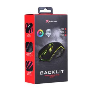 Mouse gaming 3600DPI LED GM-203 Xtrike Me