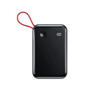 Batería Externa baseus mini s, batería externa con pantalla digital, 3A, cable tipo C, 10000mAh