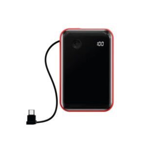 Batería Externa baseus mini s, batería externa con pantalla digital, 3A, cable tipo C, 10000mAh