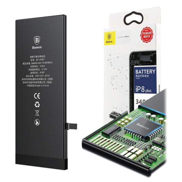 Batería Baseus alta capacidad iphone 8 plus 3400mah