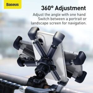 Soporte  para ciclismo Baseus para bicicleta y moto negro