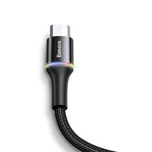 Baseus Halo Data Cable Micro 3A 1m - Black