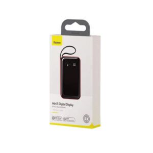 Baseus Minis Digital Display 3a Power Bank 10000mah + Cablec