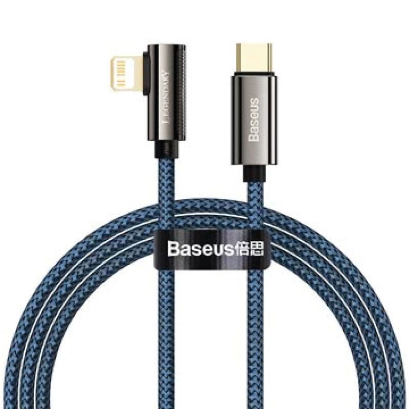 Baseus Legend Series Codo Cable de datos de carga rápida tipo C a iP PD 20W