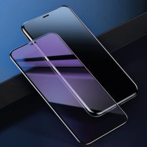 Baseus 2x full-screen curved anti-blue light tempered glass screen protector for iPhone 11 Pro Max / iPhone XS Max black
