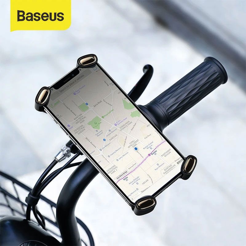 Soporte  para ciclismo Baseus para bicicleta y moto negro