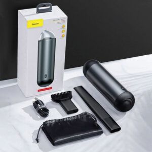 Baseus C1 Cápsula Aspiradora, Aspiradora Mini 3800Pa, Recargable  Negro