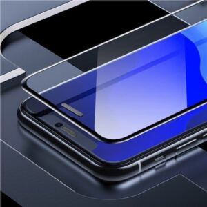 Cristal de pantalla completa Baseus 2x con marco de pantalla completa de 0,3 mm 9H iPhone 11 / iPhone XR + posicionador negro