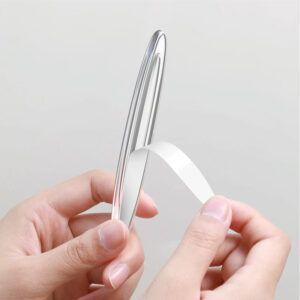 Baseus-Protector de puerta de coche, tira de amortiguación de Airbag, Protector contra arañazos, pegatinas de parachoques de goma, protección de Borde de puerta automática, 4 Uds.