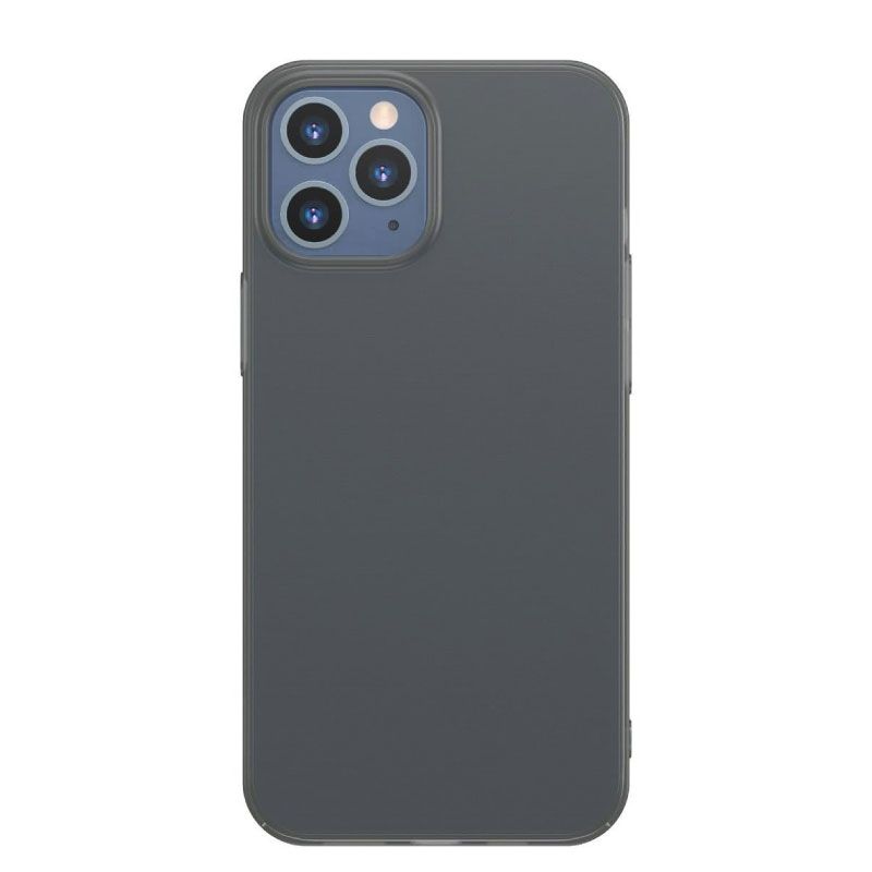Funda baseus comfort gel liquidovidrio para iphone 12 pro max negro