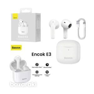 Baseus-auriculares inalámbricos Bowie E3 Fone, cascos con Bluetooth, TWS, deportivos, impermeables, intrauditivos para iPhone 13 y Xiaomi
