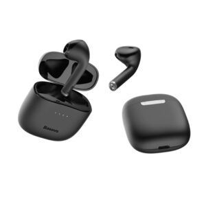 Baseus Encok True Wireless Auriculares W04 - Negro (NGW04-01)