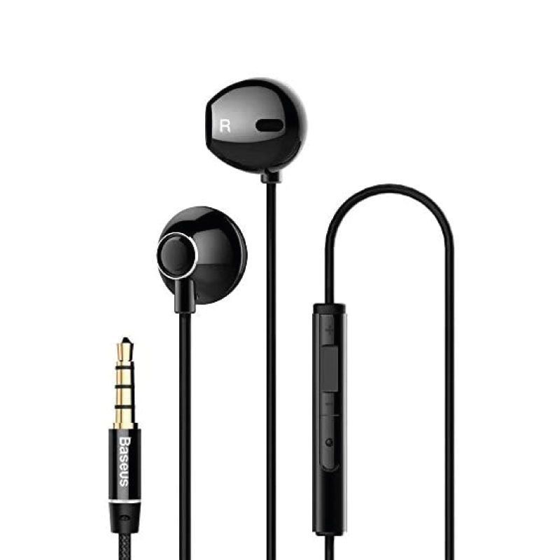 Baseus Enock H06 auriculares con cable en la oreja - Negro, NGH06-01