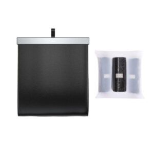 Baseus Bolsa de basura Grande para Asiento Trasero de Autos Marrón / Negra