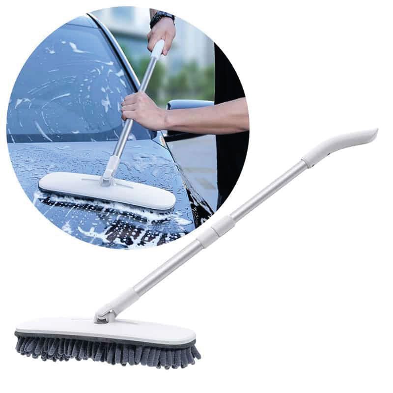 Baseus en Auto Handy Car Home Trapeador de doble uso 46cm-60cm Longitud CRTB-02 - Blanco