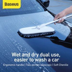 Baseus Handy Car home Paño de repuesto para fregona de doble uso (paquete de 2) Gris