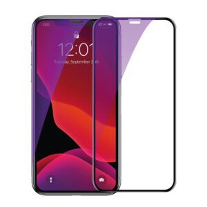 Baseus iPhone 12 Pro Max 0.3 mm Pantalla completa curvada Anti-peeping T-Glass (2pcs) Negro