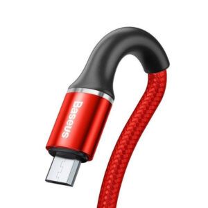 Cable Baseus Halo  (USB – Micro USB ; 1m; rojo)
