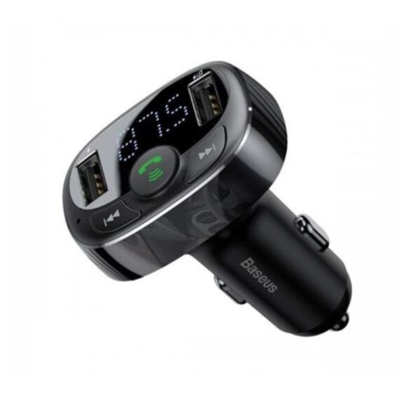 Baseus S 09A Cargador USB dual Bluetooth Car Transmisor FM