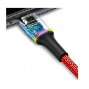 Cable Baseus Halo  (USB - Micro USB ; 1m; rojo)
