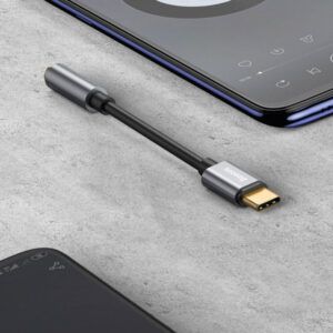 Adaptador Baseus tipo C macho a hembra de 3,5 mm L54