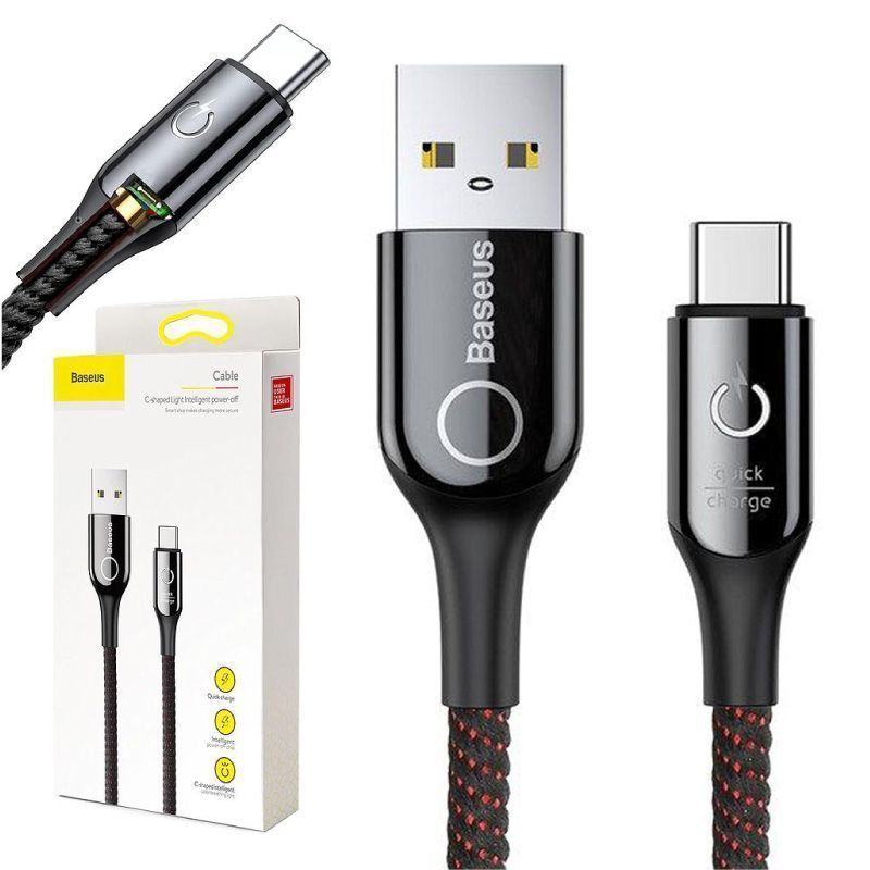 Baseus Cable Tipo C Carga Inteligente-CATCD01