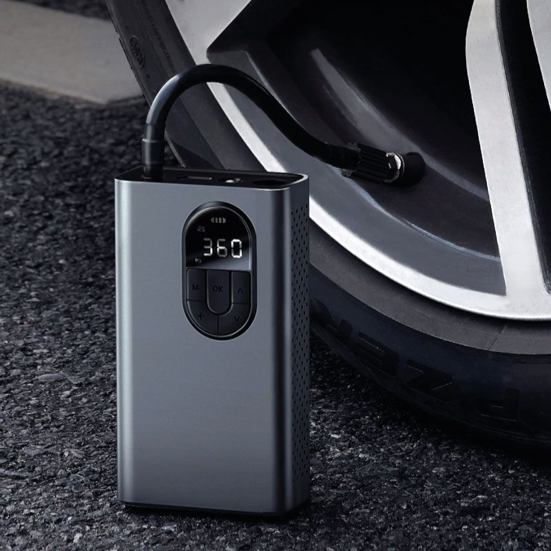 Baseus-compresor de aire portátil para coche, Inflador de neumáticos Digital de 150 PSI, bomba de aire de 12V de CC, inflador automático para coche, bicicleta y motocicleta