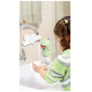 Baseus-dispensador de espuma con Sensor sin contacto, dispensador automático de jabón líquido para niños, hogar, cocina, baño, dispensador de mano