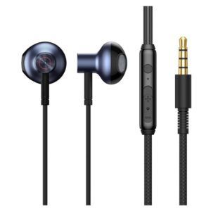 Baseus-auriculares internos estéreo H19, con conector de 3,5mm y micrófono, para iPhone 6s, Xiaomi, Samsung