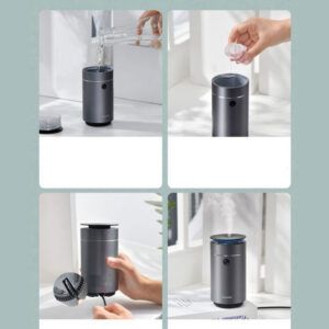 Humidificador para maquina de aromaterapia Baseus – Time 75ml – Gris oscuro