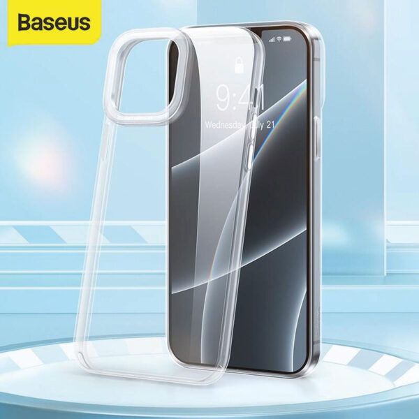 Baseus 2021 Phone Case, iPhone 13 Pro Max Full Lens Protector Case Funda transparente para iPhone 2021