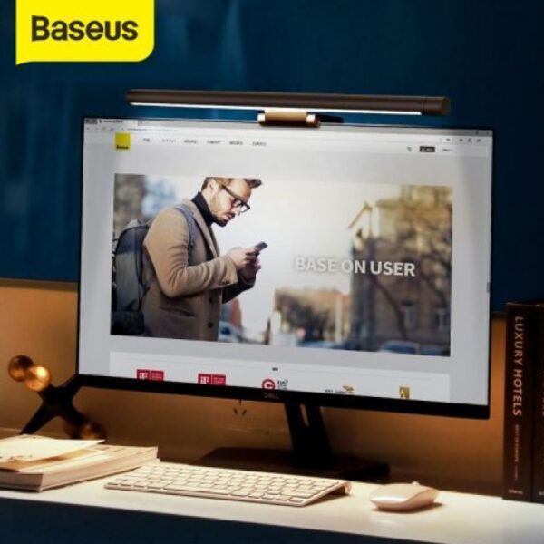 Baseus i-wok series USB stepless dimming screen hanging light White