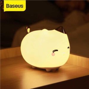 Baseus Cute Series Gato o perro Silicone Night Light