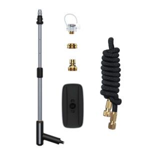 Manguera para fregona con pistola de lavado de coches multifuncional Baseus Clean Guard (15 m) negra