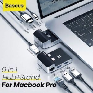 Baseus soporte adaptador de buje multifuncional tipo c