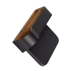Baseus Crcwh-01 Organizador De Cuero Para Auto Negro / café