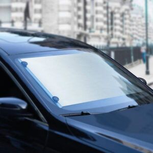 Baseus-Parasol para ventana delantera y trasera retráctil para coche, quitasol para el parabrisas del vehículo, plegable, bloquea los rayos solares