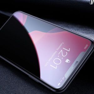 Protector de Pantalla con Filtro de Privacidad y Protector de Polvo de Altavoces para Apple iPhone XR / 11