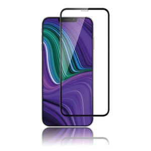 Baseus iPhone 12 Pro Max 0.23 mm T-Glass curvo con bordes resistentes a grietas (2 piezas) Negro